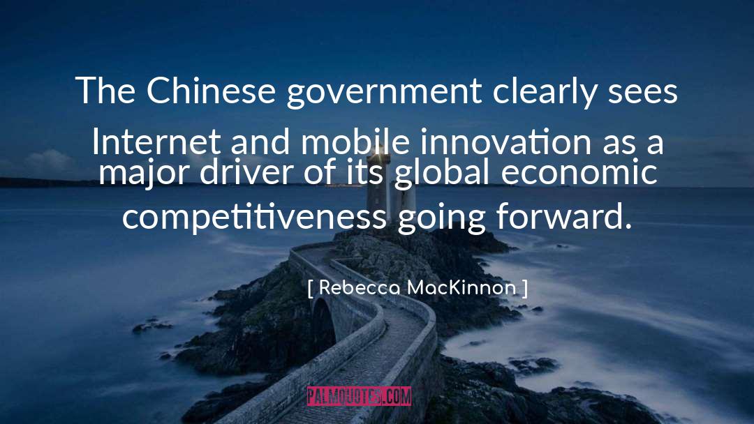 Chinese Government quotes by Rebecca MacKinnon