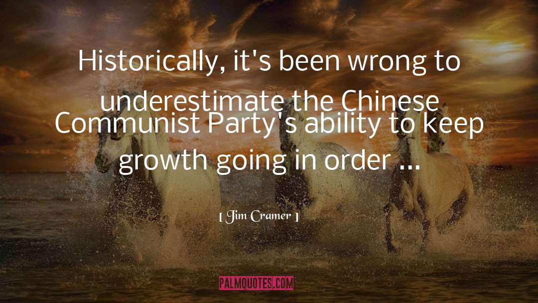 Chinese Handcuffs quotes by Jim Cramer