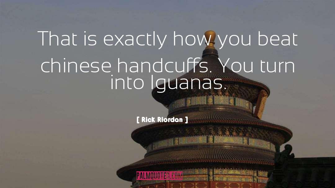 Chinese Handcuffs quotes by Rick Riordan