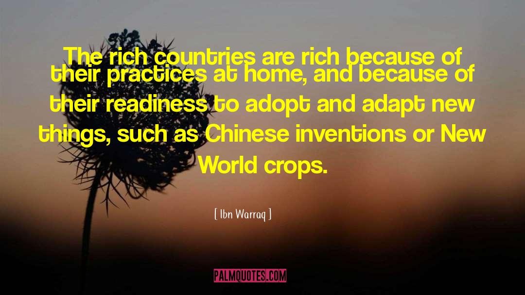 Chinese Inventions quotes by Ibn Warraq