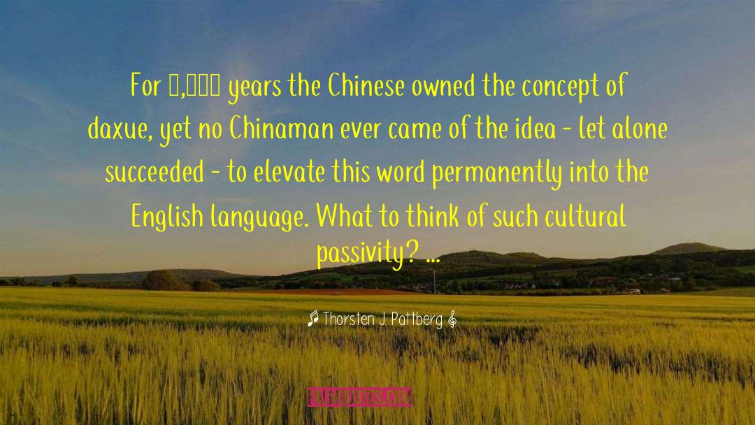 Chinese Language quotes by Thorsten J. Pattberg