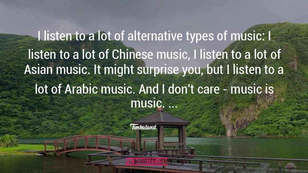 Chinese Music quotes by Timbaland
