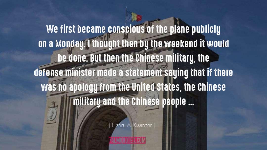 Chinese People quotes by Henry A. Kissinger