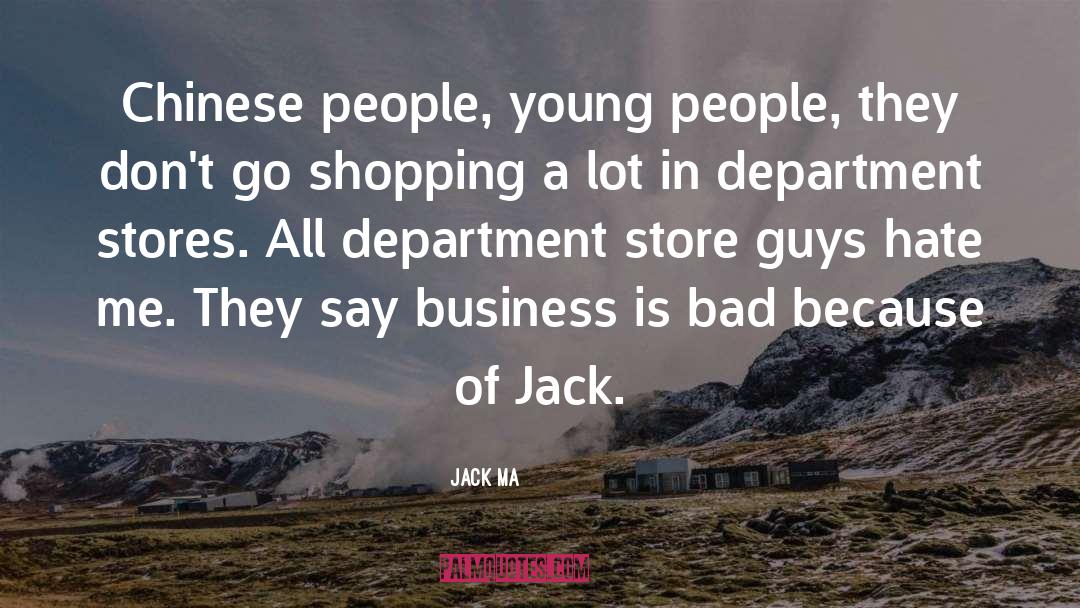 Chinese People quotes by Jack Ma