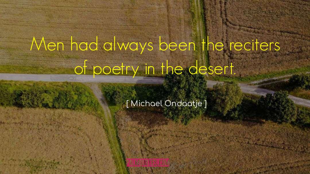 Chinese Poetry quotes by Michael Ondaatje