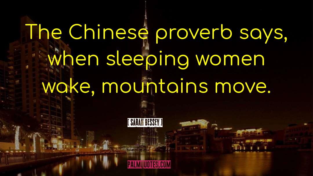 Chinese Proverb quotes by Sarah Bessey