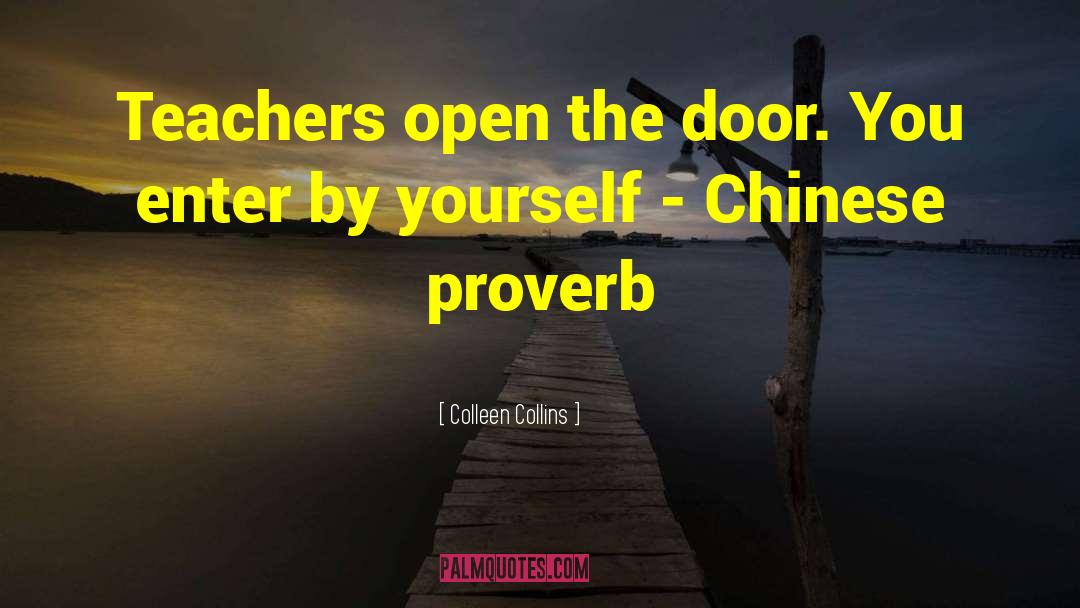 Chinese Proverb quotes by Colleen Collins