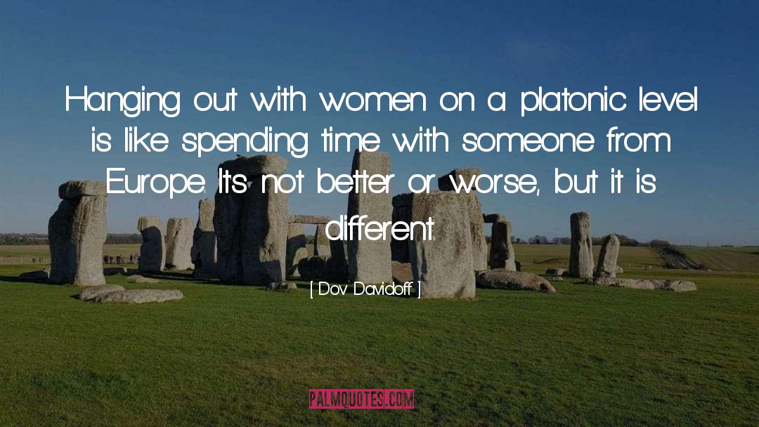 Chinese Women quotes by Dov Davidoff