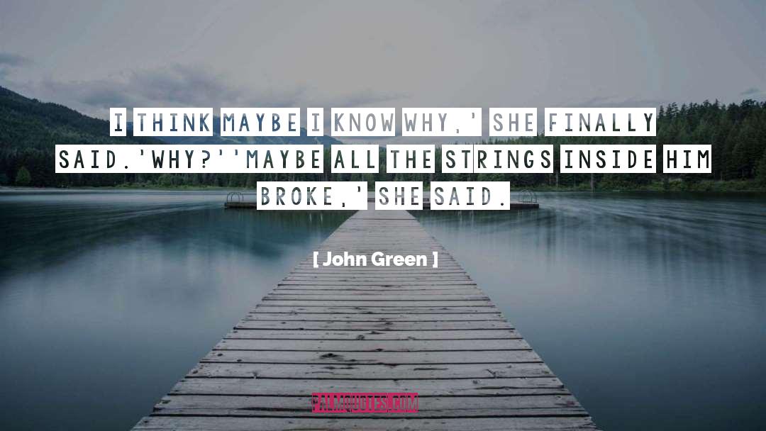 Chings Green quotes by John Green