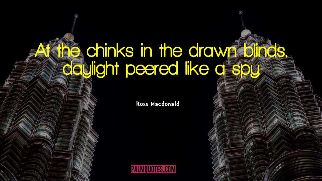 Chinks quotes by Ross Macdonald