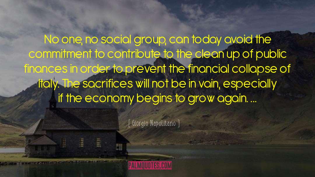 Chiodini Financial Group quotes by Giorgio Napolitano