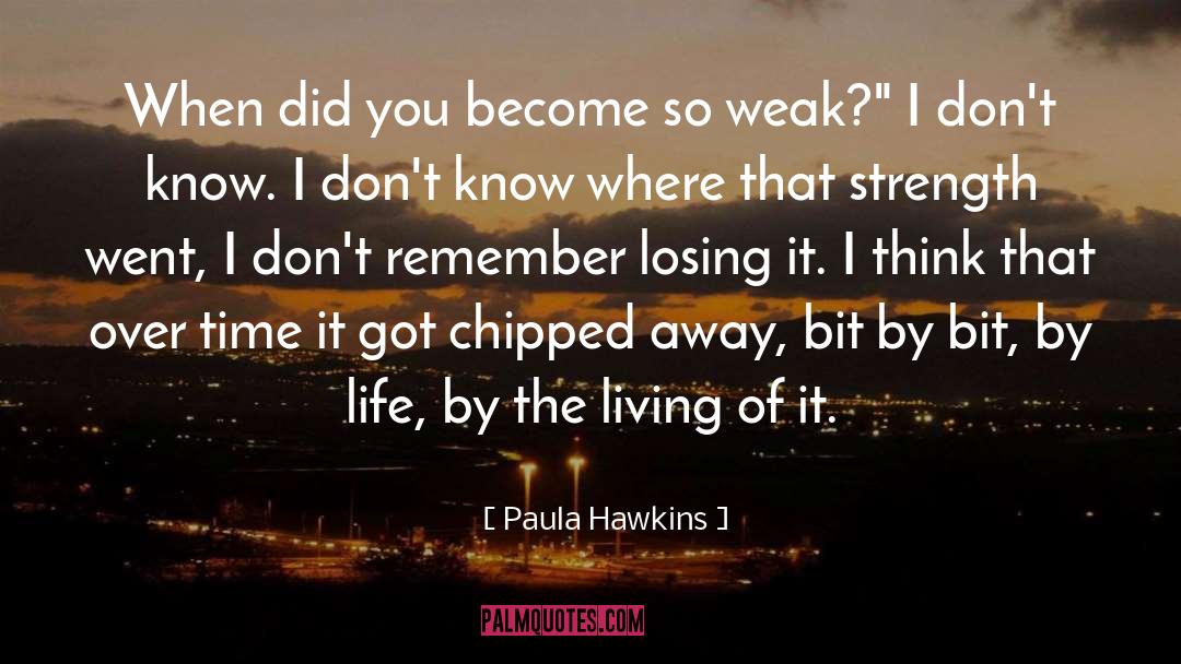 Chipped quotes by Paula Hawkins