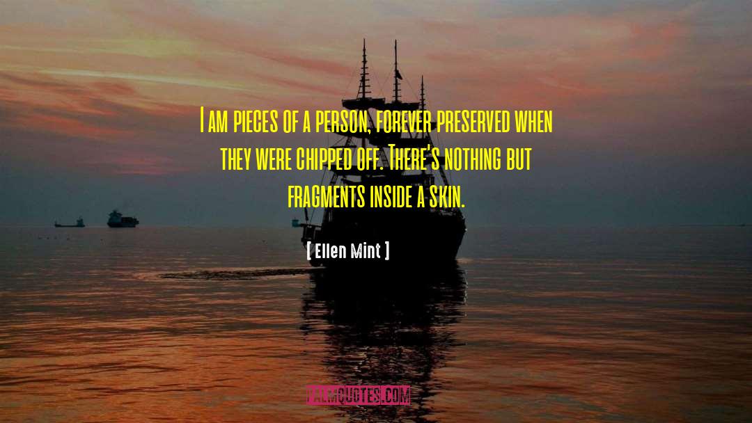 Chipped quotes by Ellen Mint