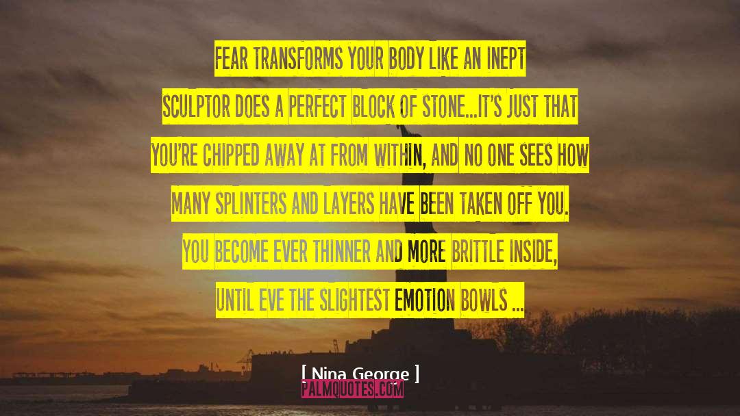 Chipped quotes by Nina George