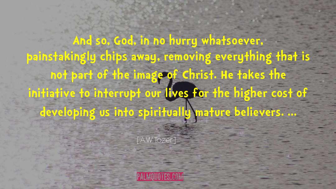 Chips quotes by A.W. Tozer
