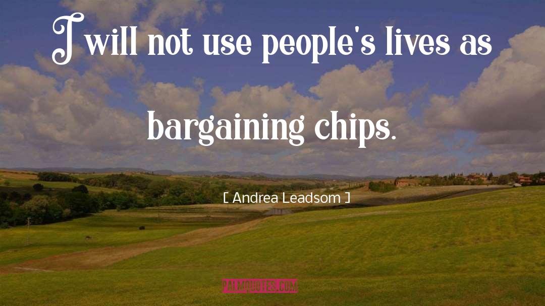 Chips quotes by Andrea Leadsom