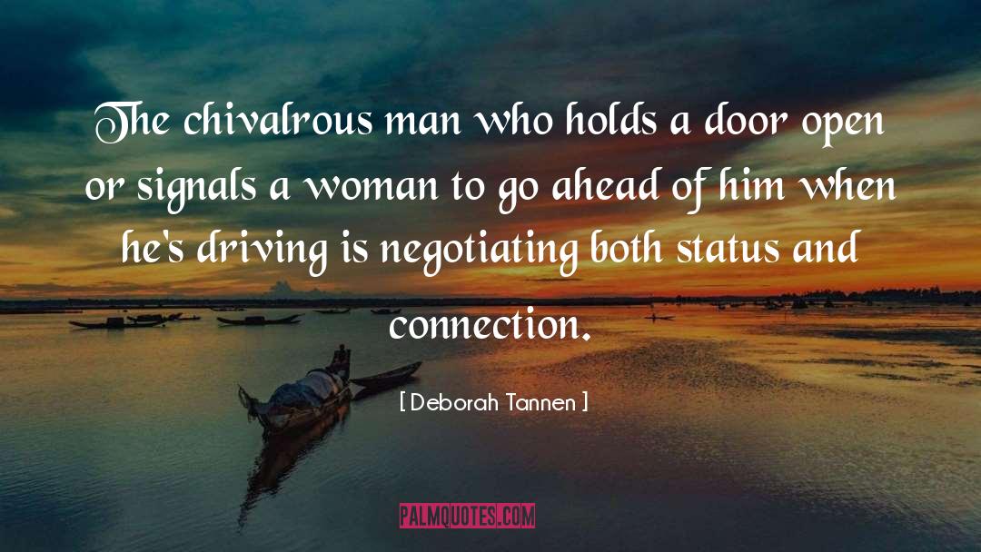 Chivalrous quotes by Deborah Tannen