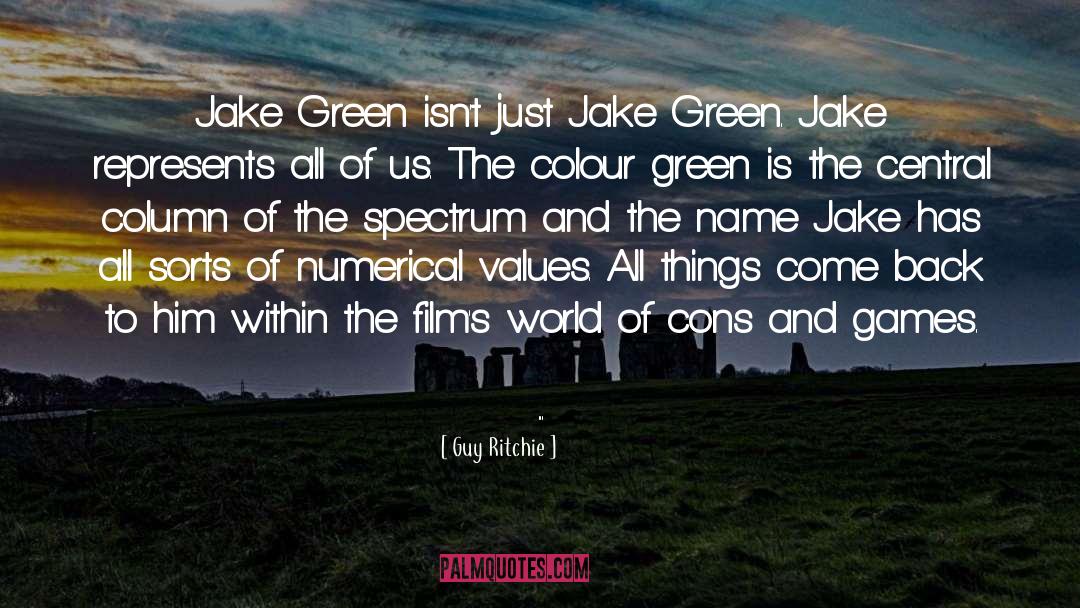 Chloe And Jake quotes by Guy Ritchie