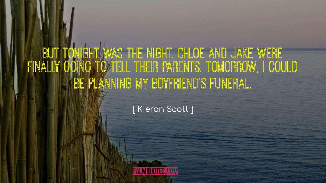 Chloe And Jake quotes by Kieran Scott