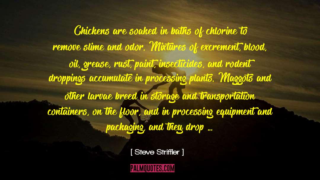 Chlorine quotes by Steve Striffler