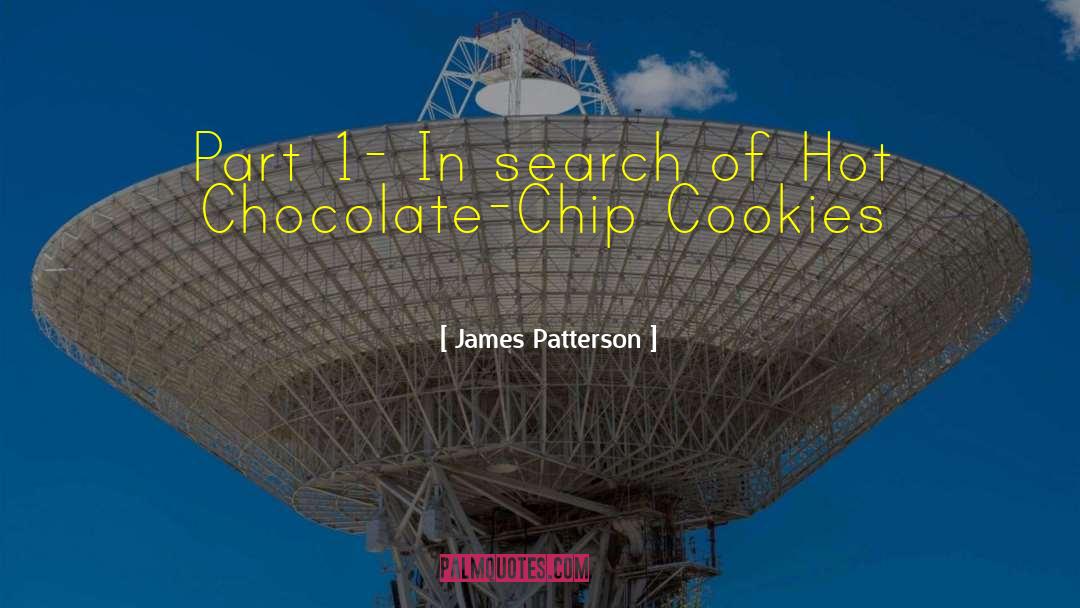 Chocolate Chip Cookie quotes by James Patterson