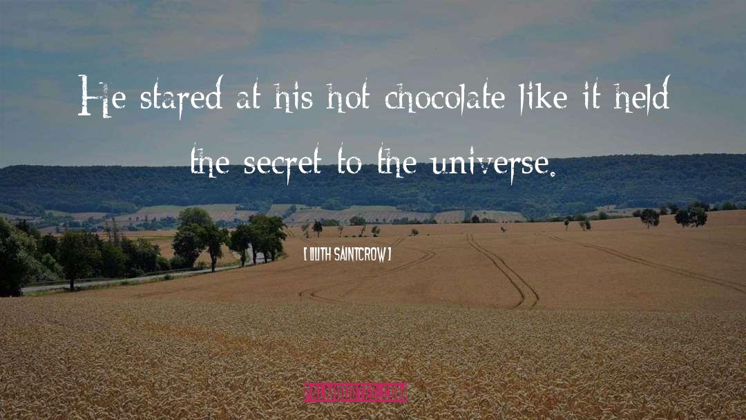 Chocolate Pinterest quotes by Lilith Saintcrow