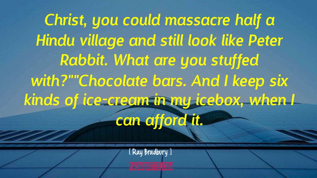 Chocolate Pinterest quotes by Ray Bradbury