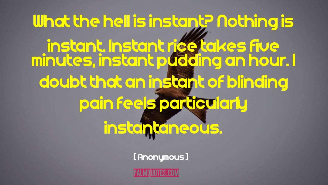 Chocolate Pudding quotes by Anonymous