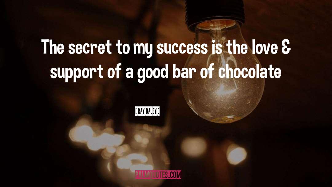 Chocolate quotes by Ray Daley