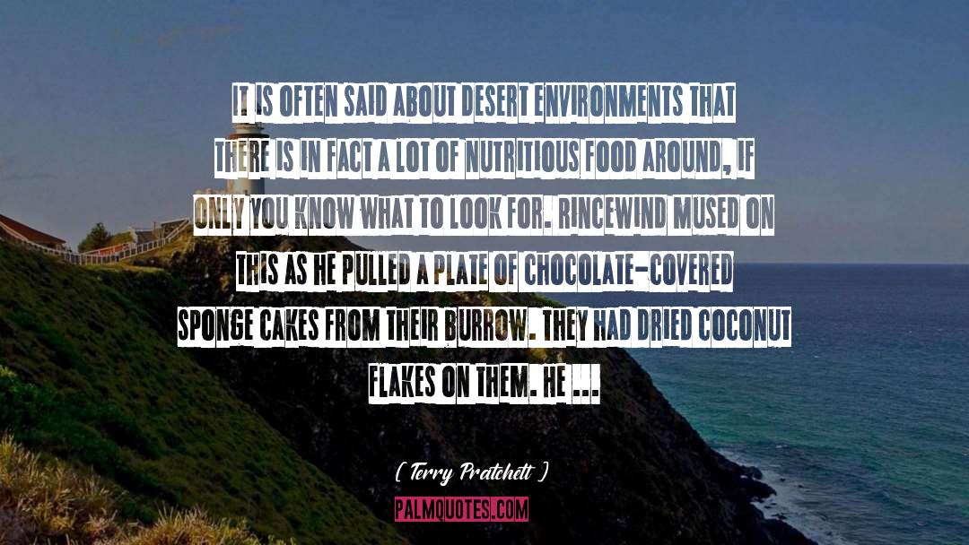 Chocolate quotes by Terry Pratchett