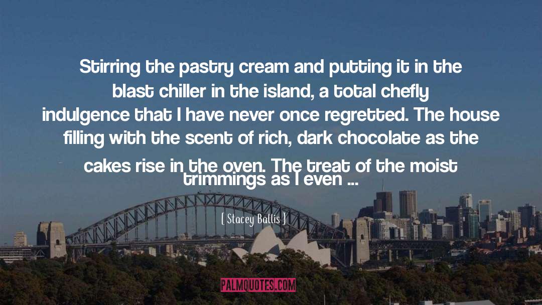 Chocolate quotes by Stacey Ballis