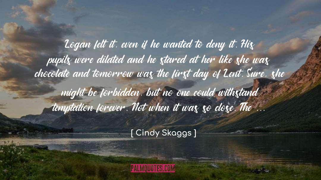 Chocolate Temptation quotes by Cindy Skaggs