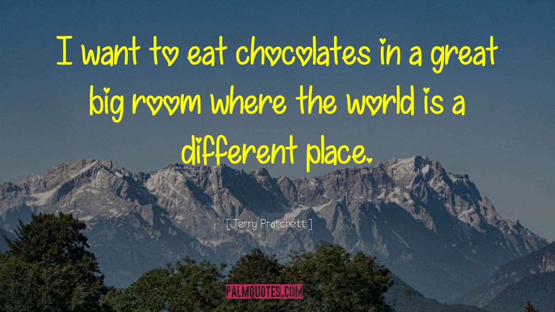 Chocolates quotes by Terry Pratchett