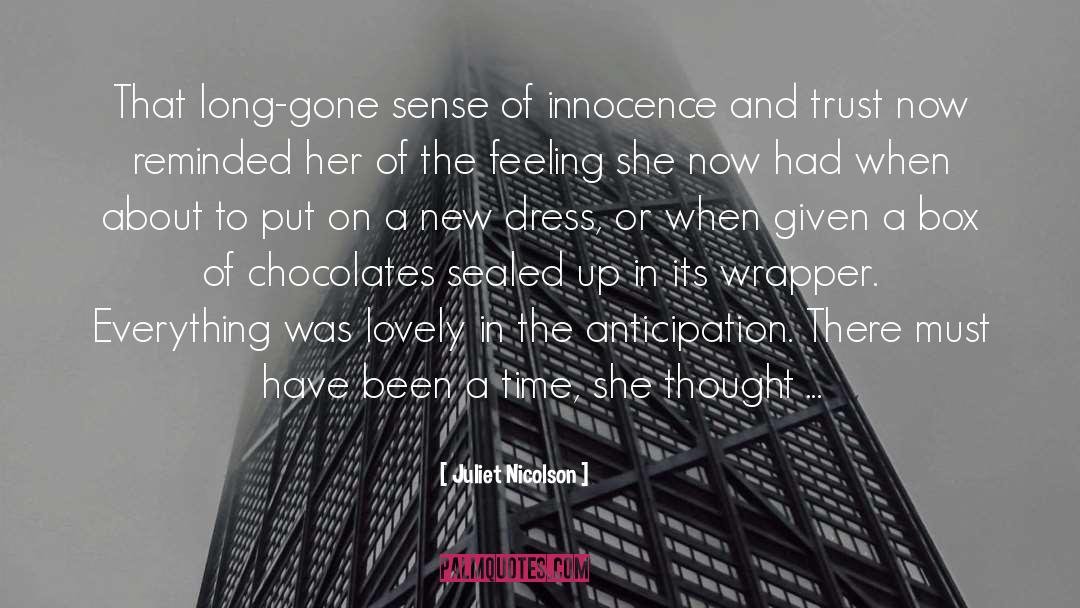 Chocolates quotes by Juliet Nicolson