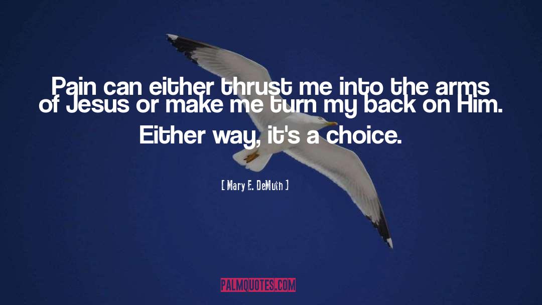 Choice Choices quotes by Mary E. DeMuth