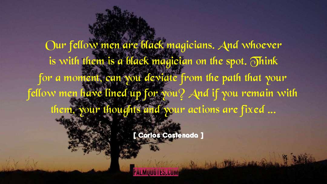 Choices And Actions quotes by Carlos Castenada
