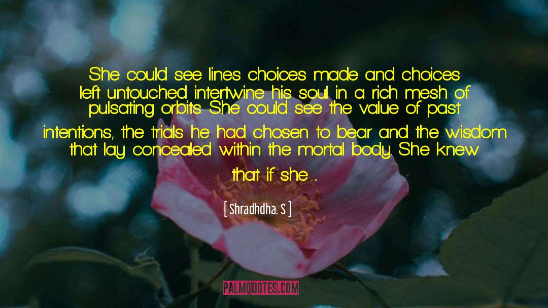 Choices Made quotes by Shradhdha. S