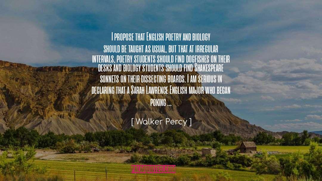 Choirs quotes by Walker Percy