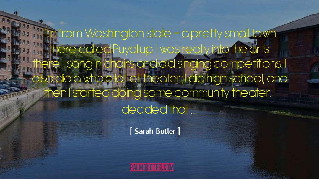 Choirs quotes by Sarah Butler