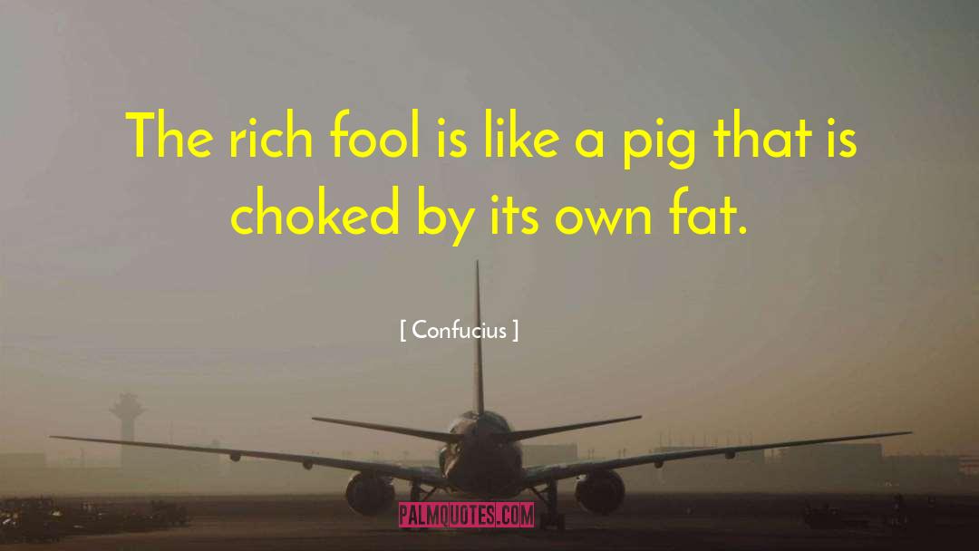 Choked quotes by Confucius