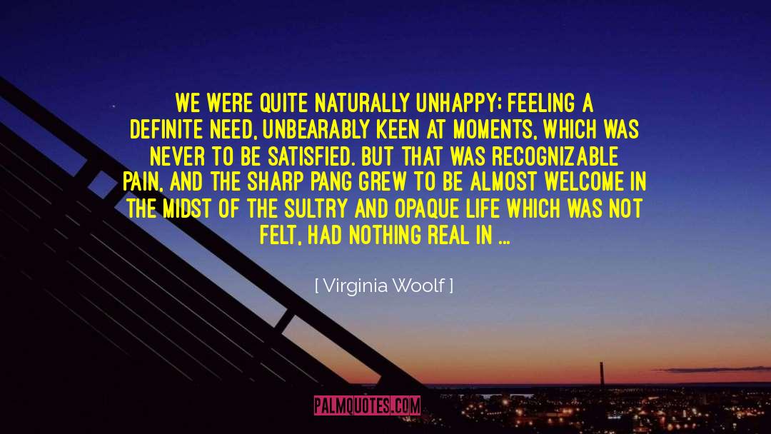 Choked quotes by Virginia Woolf