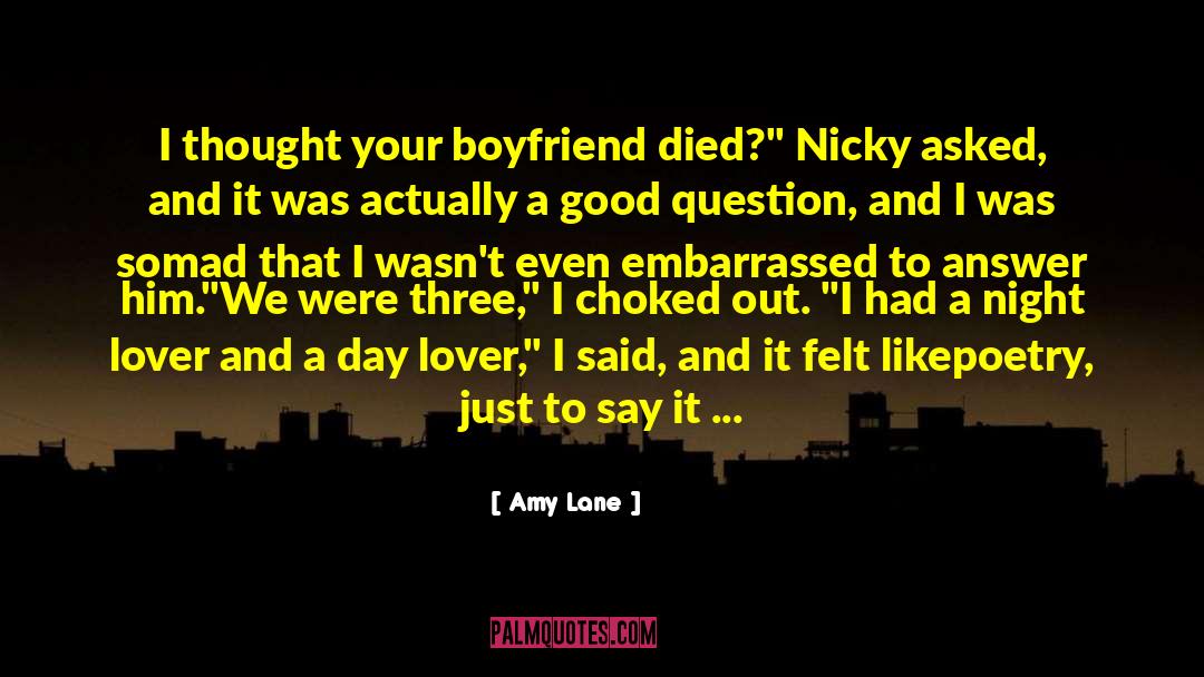 Choked quotes by Amy Lane