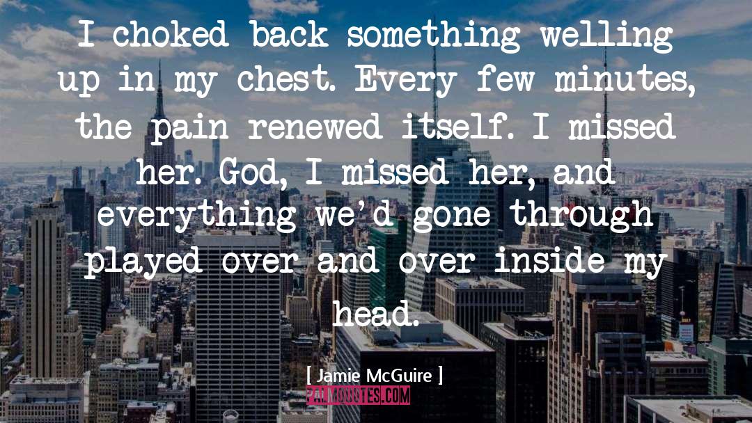 Choked quotes by Jamie McGuire