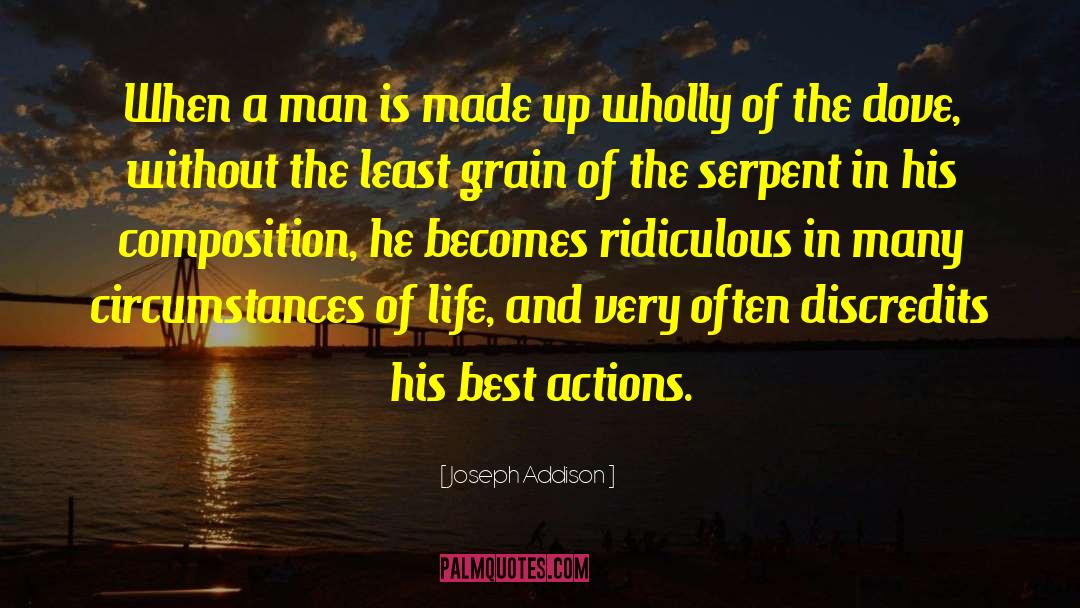 Choleric Phlegmatic Personality quotes by Joseph Addison