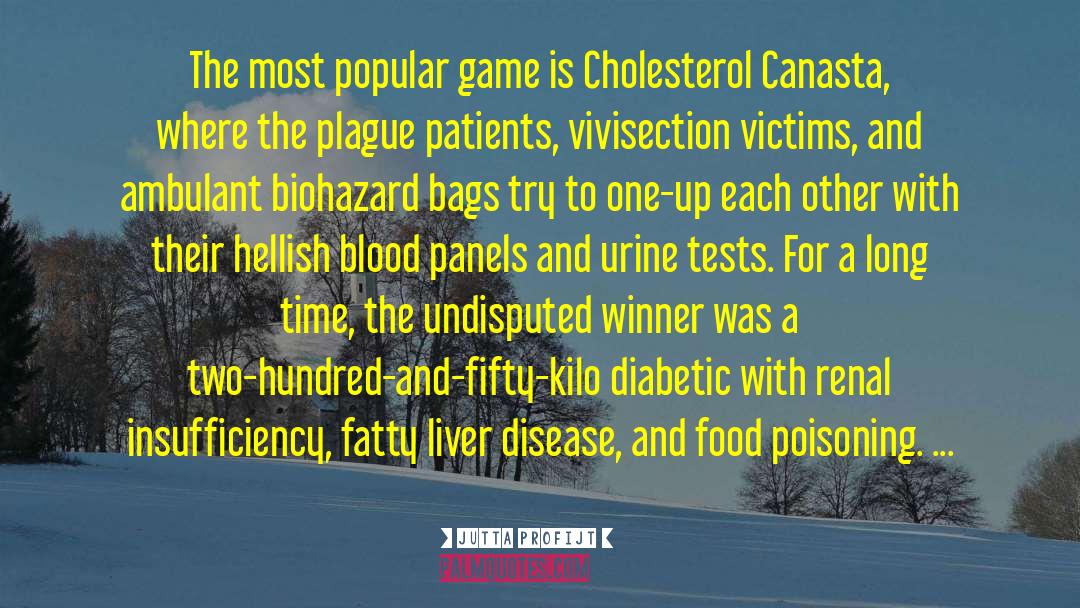 Cholesterol quotes by Jutta Profijt