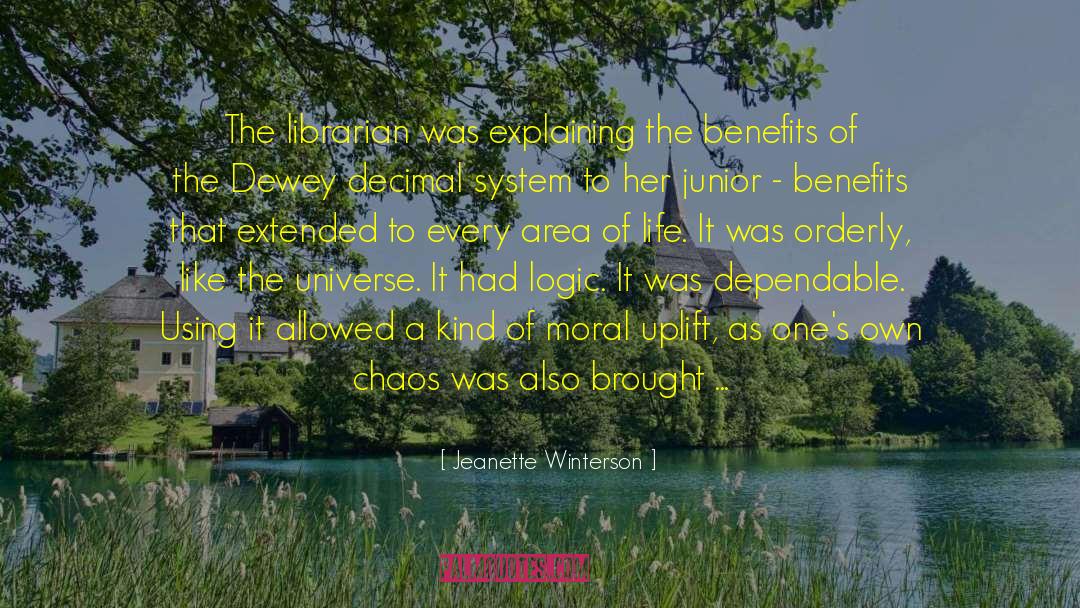 Choline Benefits quotes by Jeanette Winterson