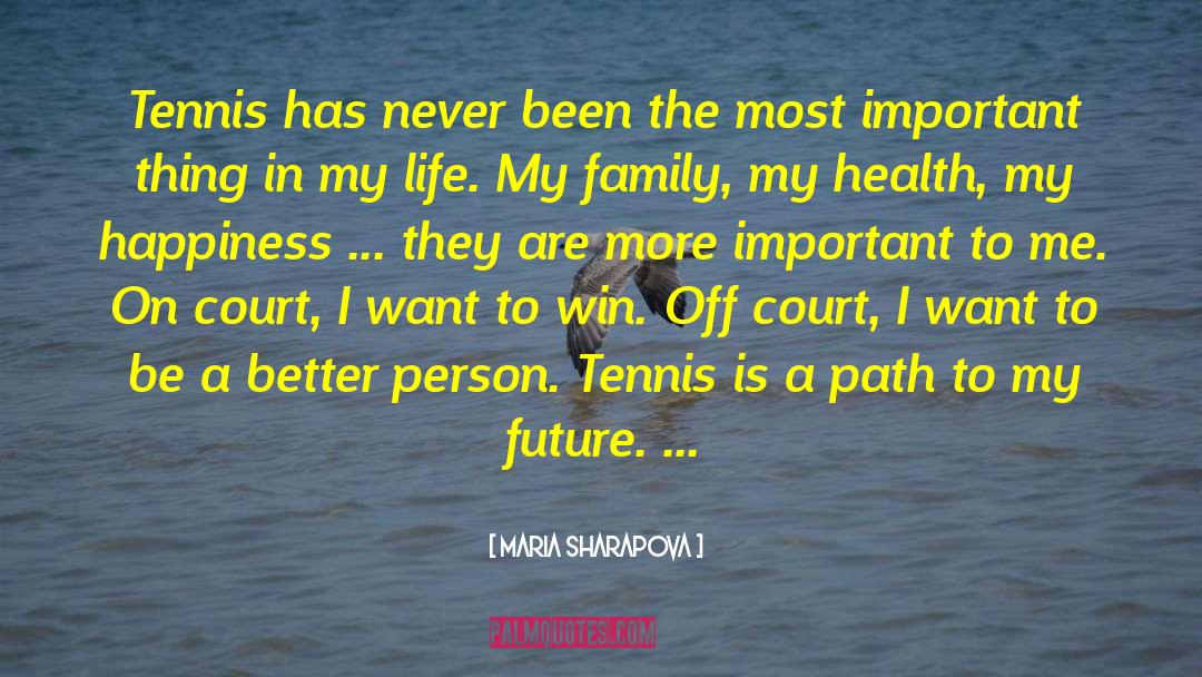 Choose A Path quotes by Maria Sharapova