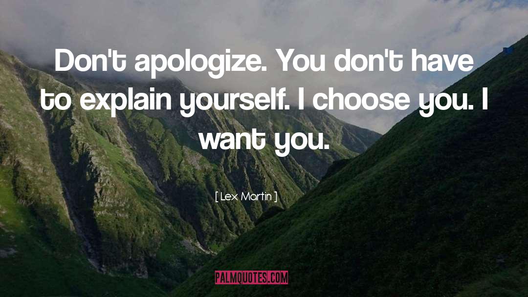 Choose Beauty quotes by Lex Martin