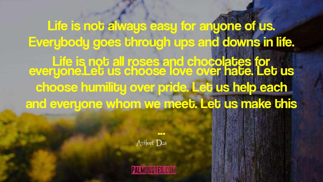 Choose Humility quotes by Avijeet Das