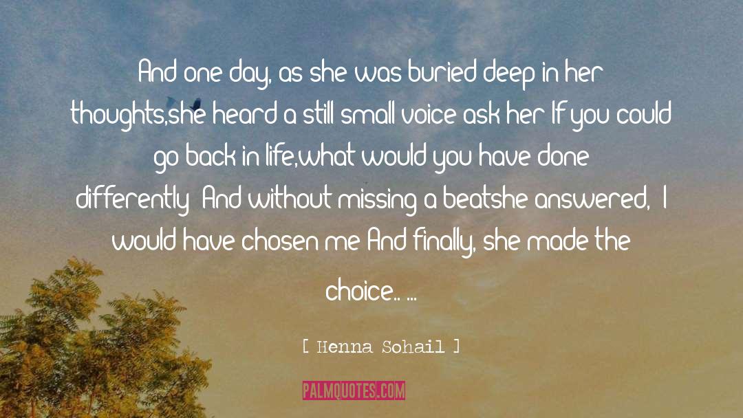 Choose Life quotes by Henna Sohail